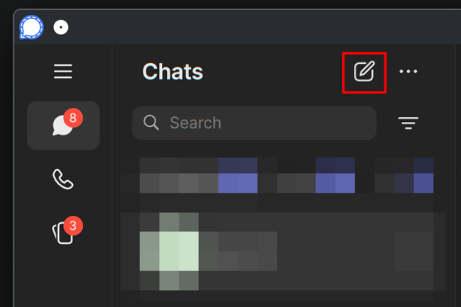 The Pen icon on Desktop